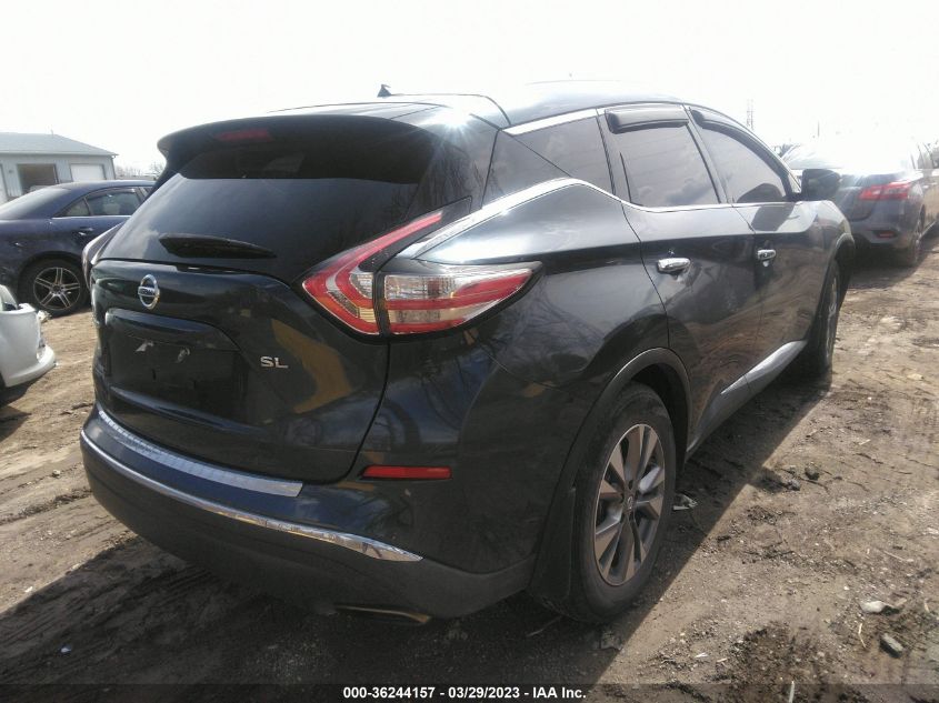 2015 NISSAN MURANO SL - 5N1AZ2MG8FN248324