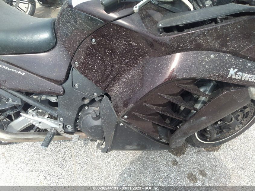 2012 KAWASAKI ZG1400 C JKBZGNC16CA013845