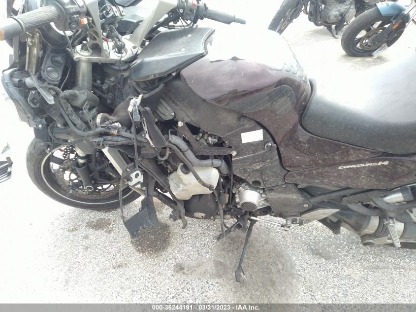 2012 KAWASAKI ZG1400 C JKBZGNC16CA013845