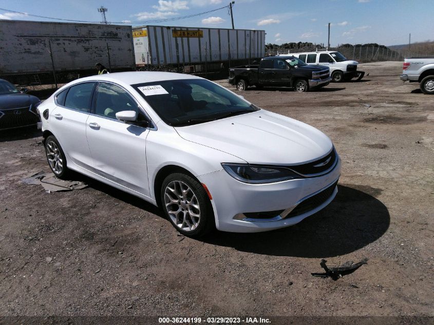 2015 CHRYSLER 200 C - 1C3CCCEG7FN592945