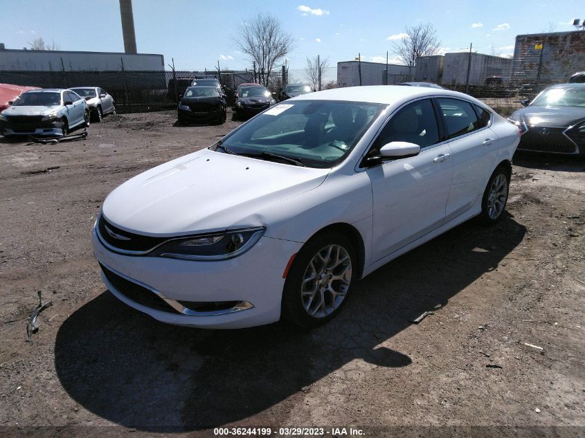 2015 CHRYSLER 200 C - 1C3CCCEG7FN592945