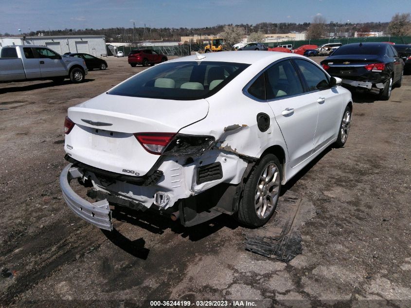 2015 CHRYSLER 200 C - 1C3CCCEG7FN592945