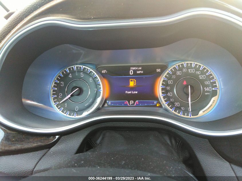 2015 CHRYSLER 200 C - 1C3CCCEG7FN592945