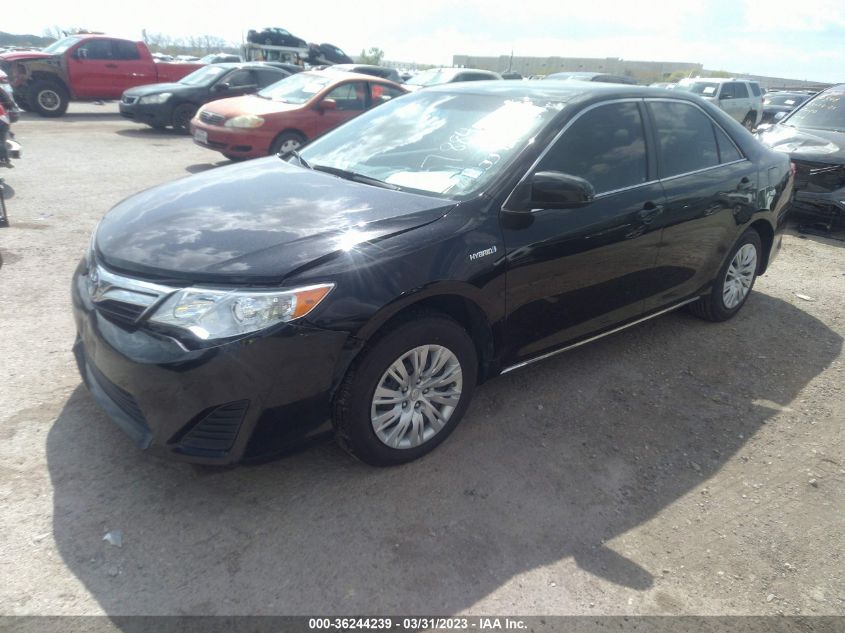2014 TOYOTA CAMRY HYBRID LE/XLE/SE LIMITED EDITION - 4T1BD1FK2EU137884