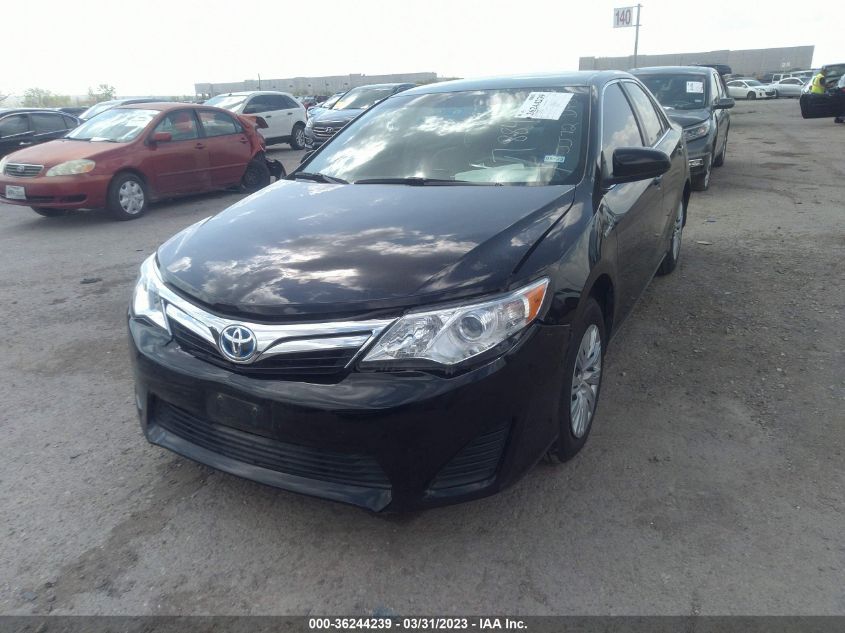2014 TOYOTA CAMRY HYBRID LE/XLE/SE LIMITED EDITION - 4T1BD1FK2EU137884