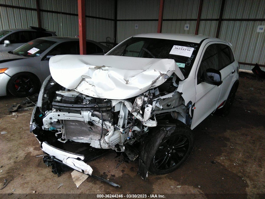 VIN JA4AP3AU8LU024587 2020 MITSUBISHI OUTLANDER SPORT ES 2.0/SP 2.0
