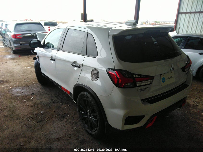 VIN JA4AP3AU8LU024587 2020 MITSUBISHI OUTLANDER SPORT ES 2.0/SP 2.0