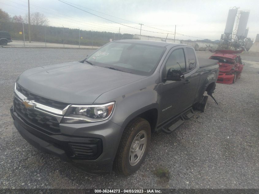 2022 CHEVROLET COLORADO 4WD WORK TRUCK - 1GCHTBEA2N1300504