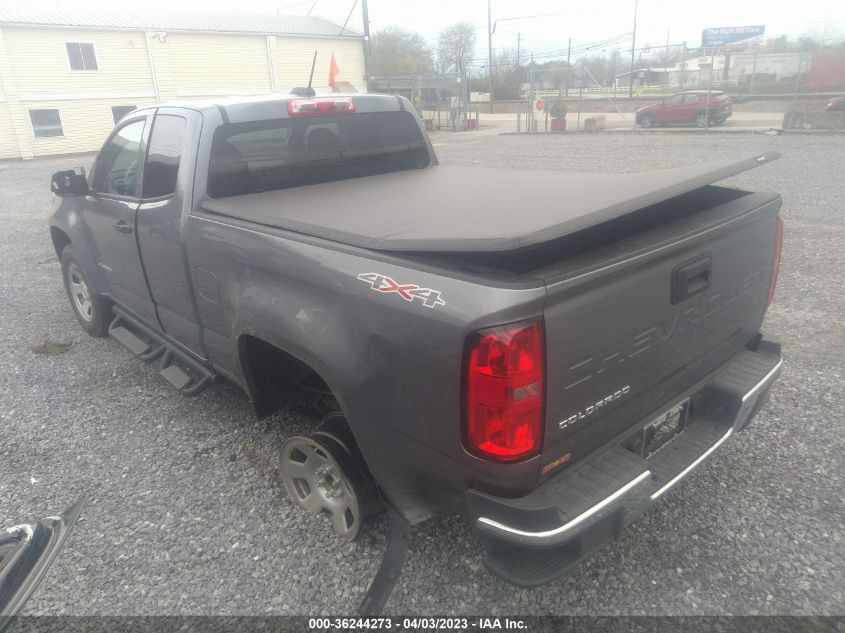 2022 CHEVROLET COLORADO 4WD WORK TRUCK - 1GCHTBEA2N1300504