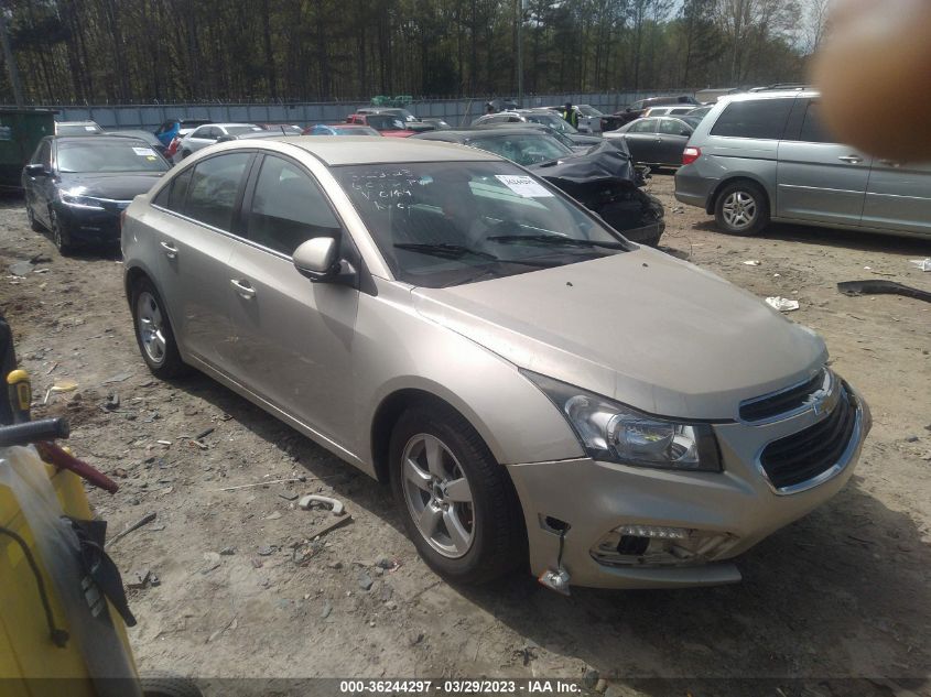 2015 CHEVROLET CRUZE LT - 1G1PC5SB7F7240169
