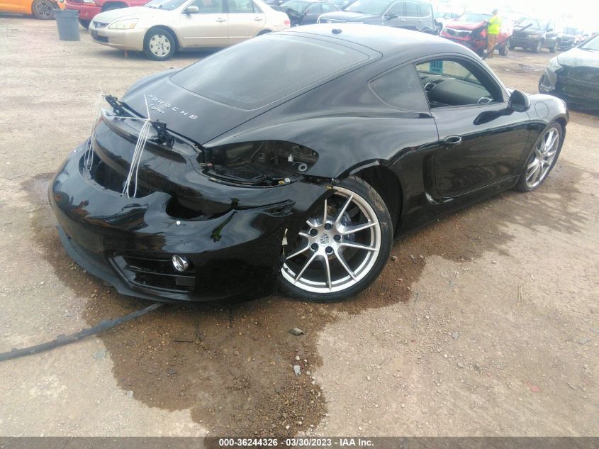 2014 PORSCHE CAYMAN WP0AA2A86EK170179