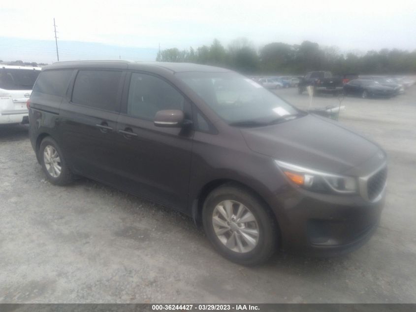 2016 KIA SEDONA LX - KNDMB5C17G6211930