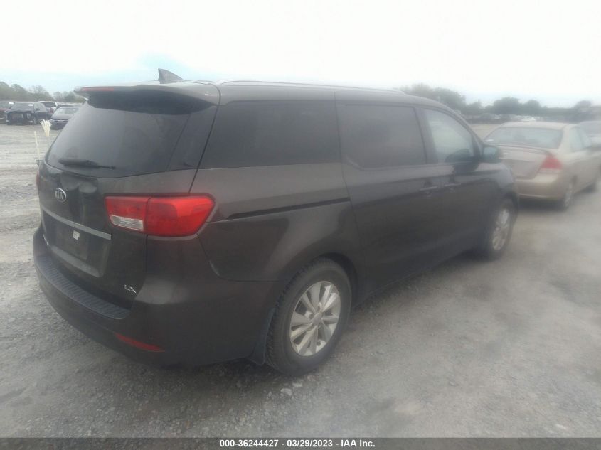 2016 KIA SEDONA LX - KNDMB5C17G6211930