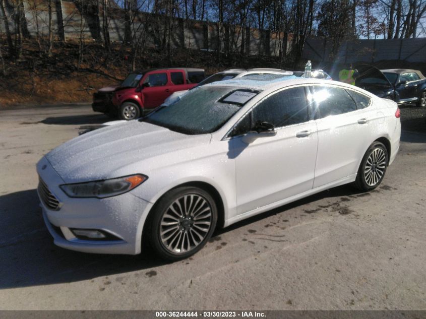 2017 FORD FUSION TITANIUM/PLATINUM - 3FA6P0D96HR147648