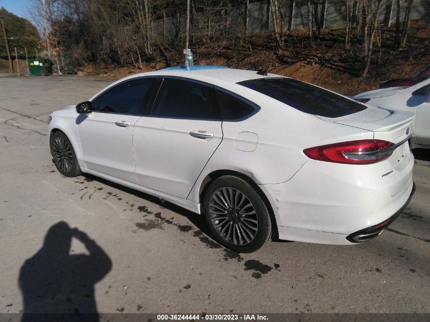 2017 FORD FUSION TITANIUM/PLATINUM - 3FA6P0D96HR147648