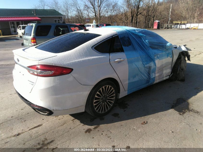 2017 FORD FUSION TITANIUM/PLATINUM - 3FA6P0D96HR147648