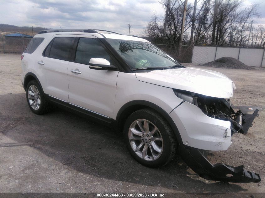 2014 FORD EXPLORER LIMITED - 1FM5K8F84EGA58537
