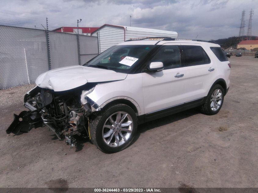 2014 FORD EXPLORER LIMITED - 1FM5K8F84EGA58537