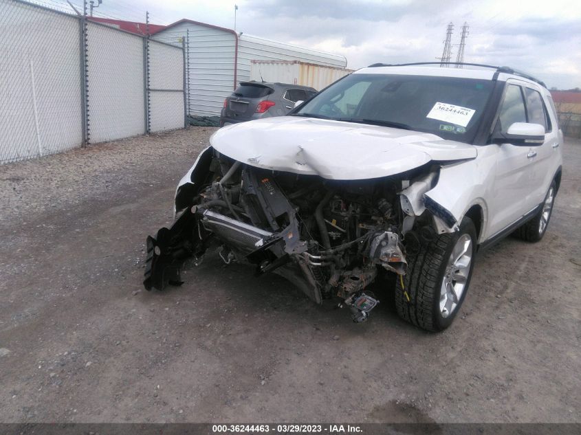 2014 FORD EXPLORER LIMITED - 1FM5K8F84EGA58537