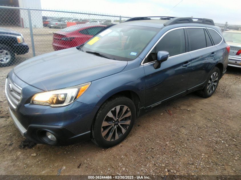 2016 SUBARU OUTBACK 2.5I LIMITED - 4S4BSANC0G3258373