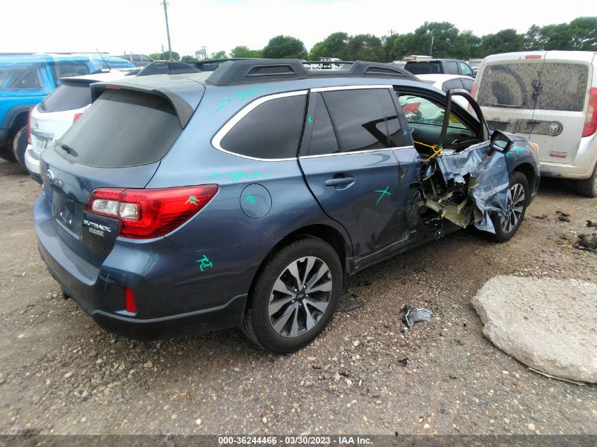 2016 SUBARU OUTBACK 2.5I LIMITED - 4S4BSANC0G3258373