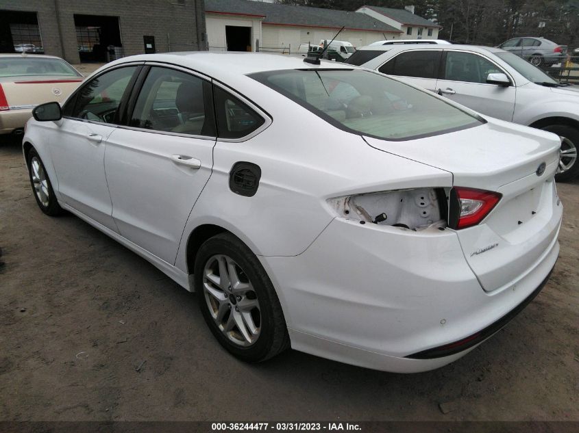 2016 FORD FUSION SE - 1FA6P0HD3G5132265