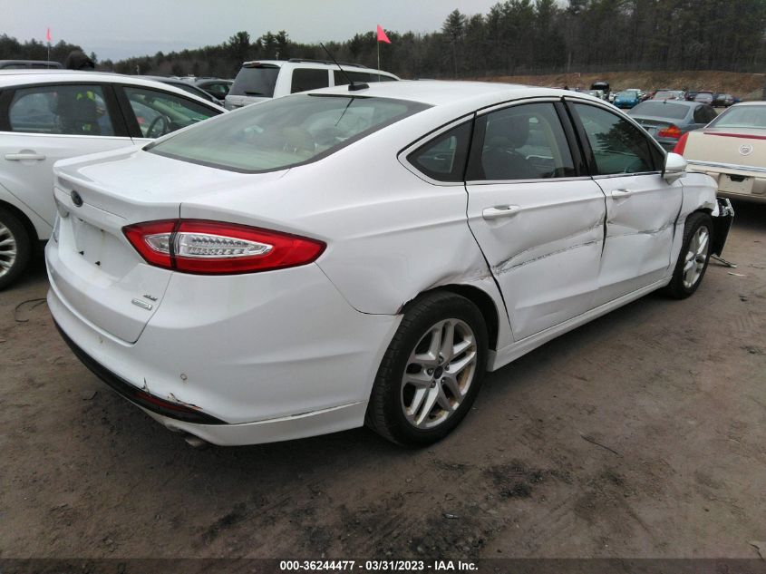 2016 FORD FUSION SE - 1FA6P0HD3G5132265