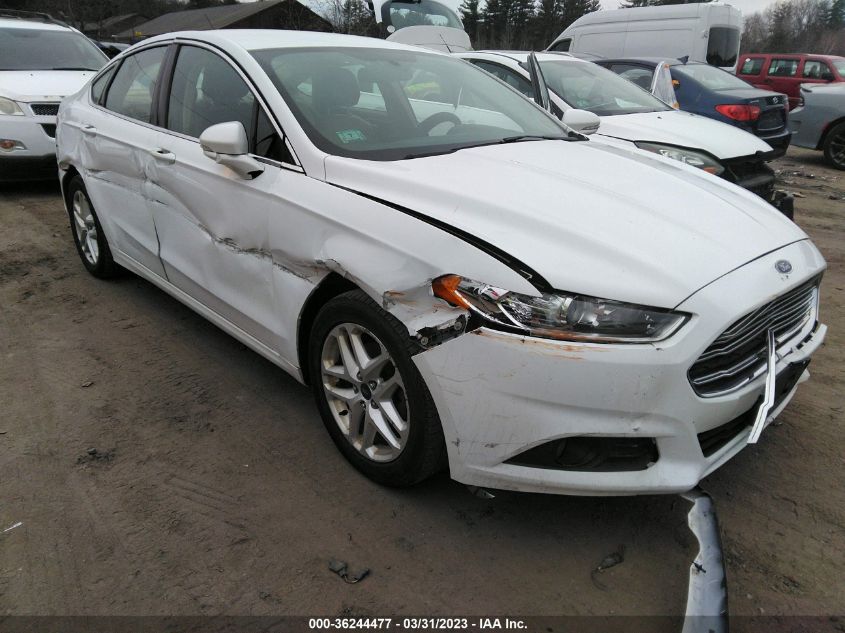 2016 FORD FUSION SE - 1FA6P0HD3G5132265