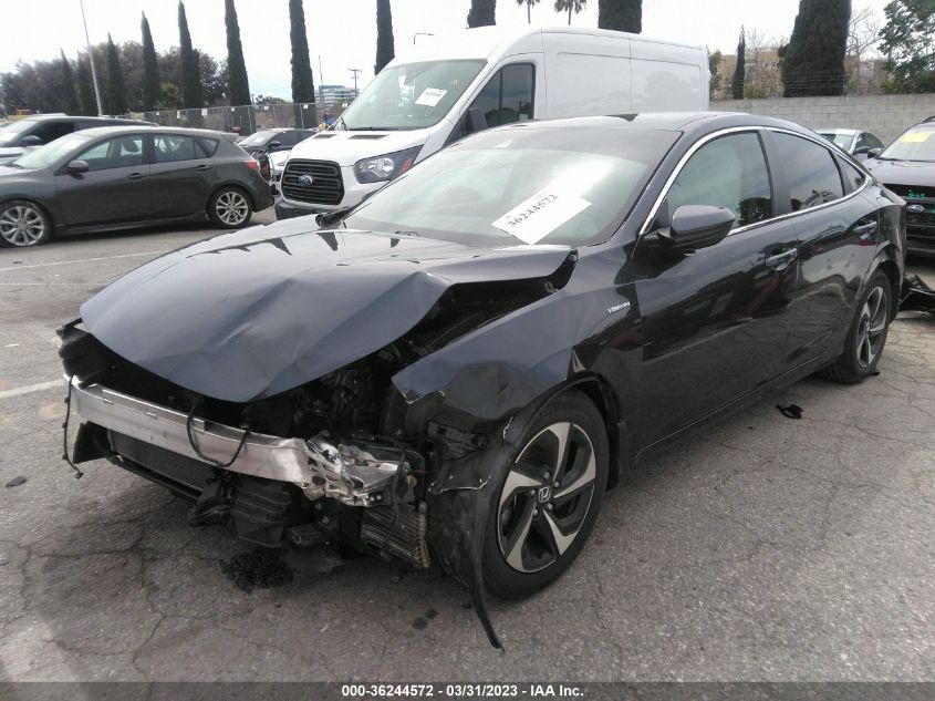 2022 HONDA INSIGHT EX 19XZE4F55NE008516