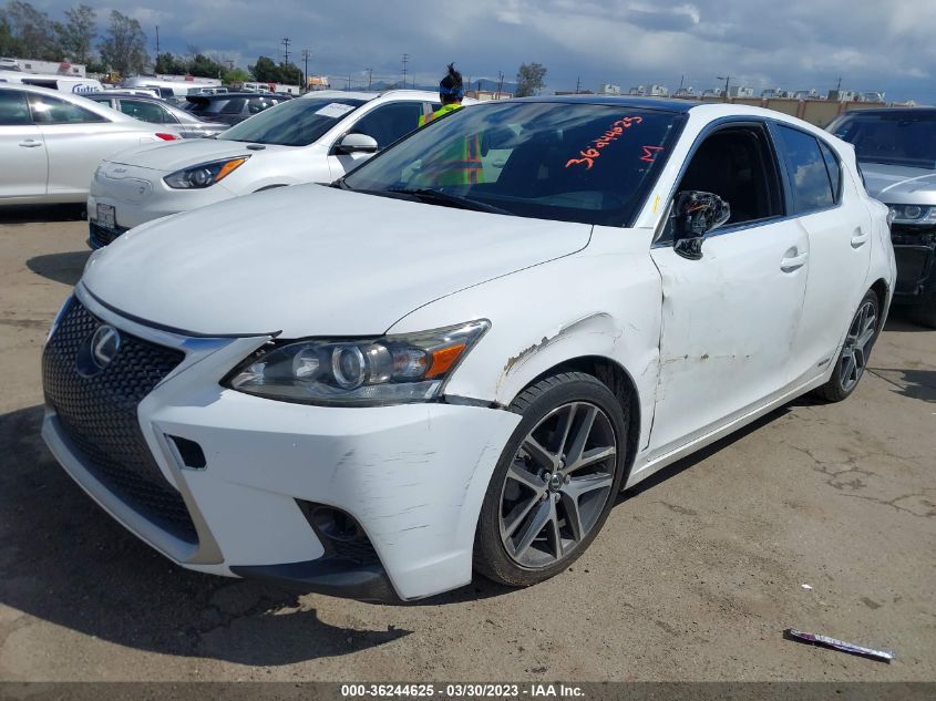 2015 LEXUS CT 200H HYBRID - JTHKD5BH7F2224309