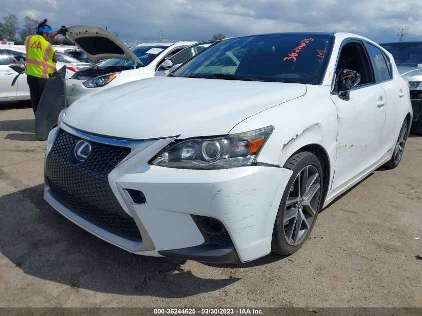 2015 LEXUS CT 200H HYBRID - JTHKD5BH7F2224309