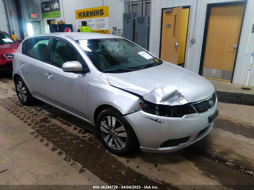 2013 KIA FORTE 5-DOOR EX - KNAFU5A22D5742563