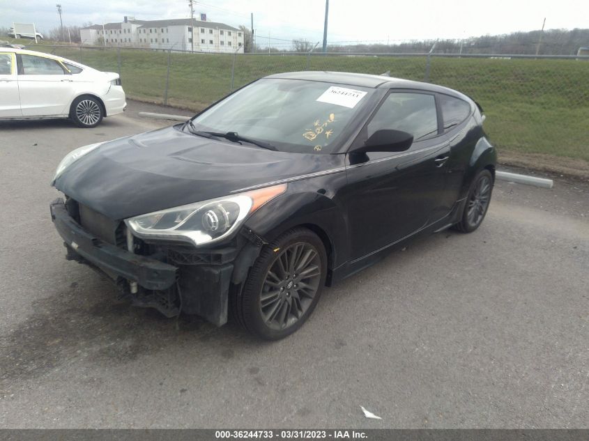 2013 HYUNDAI VELOSTER RE:MIX - KMHTC6ADXDU134758