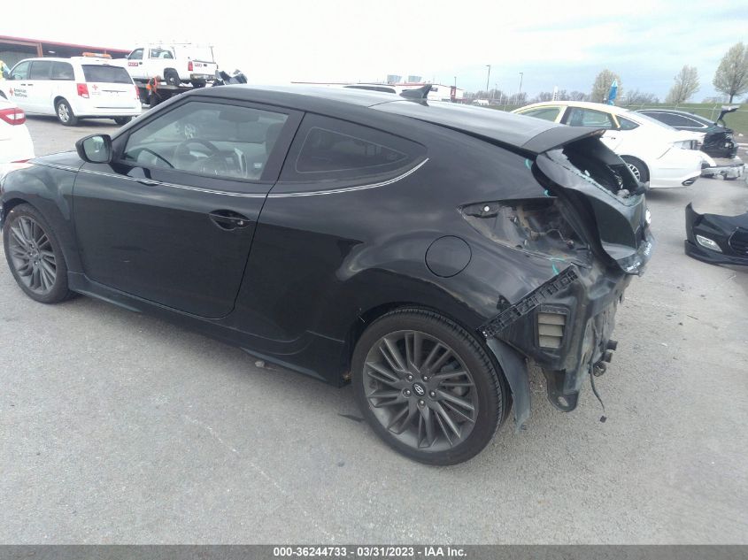 2013 HYUNDAI VELOSTER RE:MIX - KMHTC6ADXDU134758