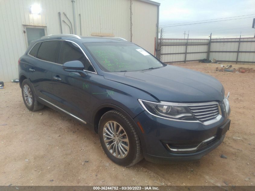 2018 LINCOLN MKX SELECT - 2LMPJ6KR8JBL12397