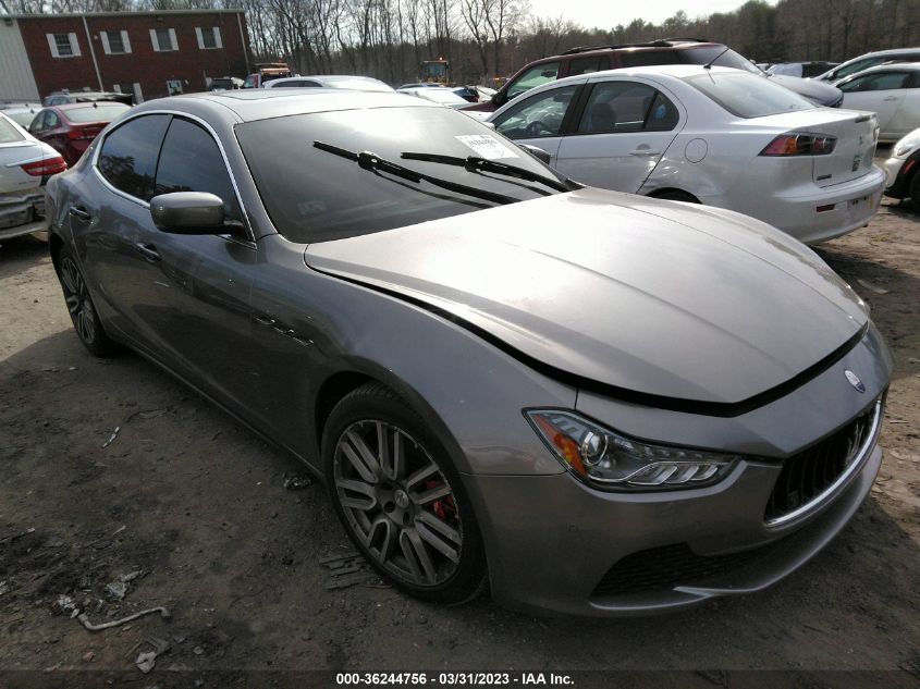 2015 MASERATI GHIBLI S Q4 - ZAM57RTA0F1135701