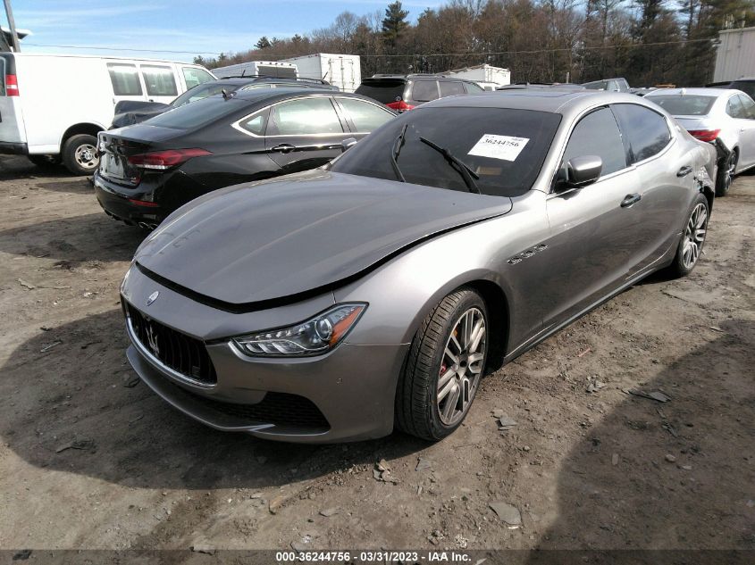 2015 MASERATI GHIBLI S Q4 ZAM57RTA0F1135701