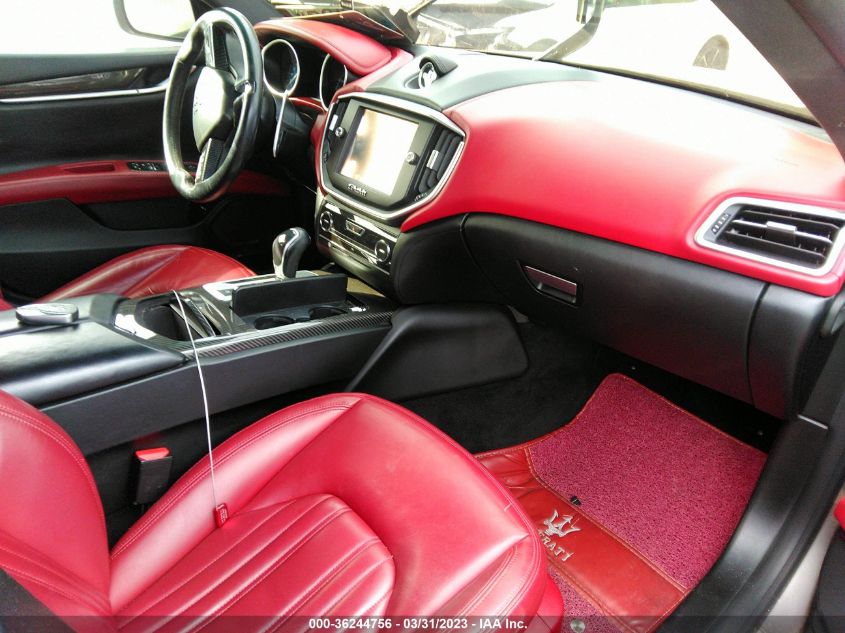 2015 MASERATI GHIBLI S Q4 ZAM57RTA0F1135701
