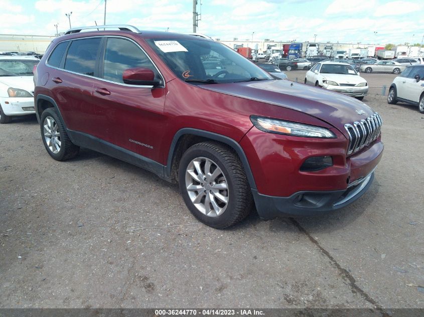 2014 JEEP CHEROKEE LIMITED - 1C4PJLDB0EW202141