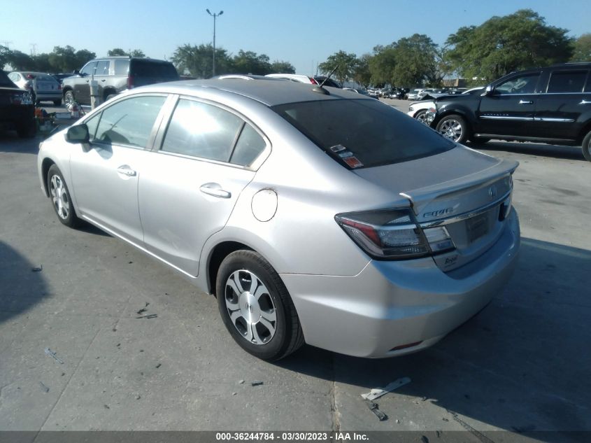 2015 HONDA CIVIC HYBRID 19XFB4F26FE000380