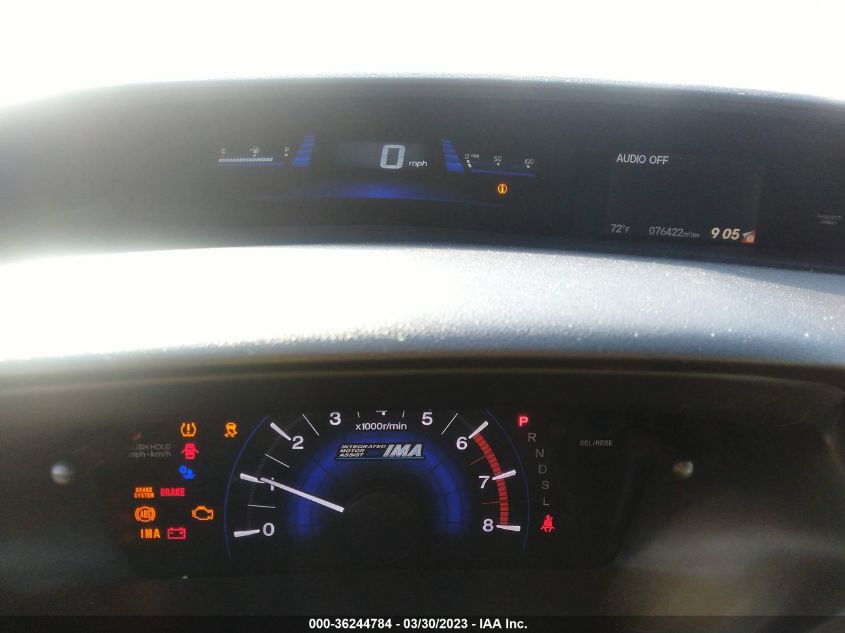 2015 HONDA CIVIC HYBRID 19XFB4F26FE000380