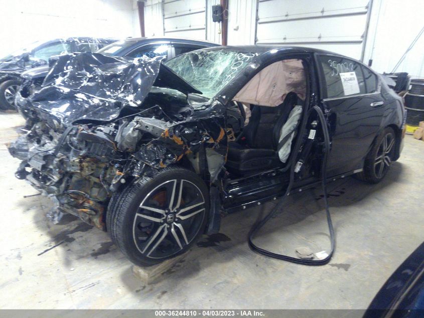 2016 HONDA ACCORD SEDAN SPORT - 1HGCR2F56GA082811