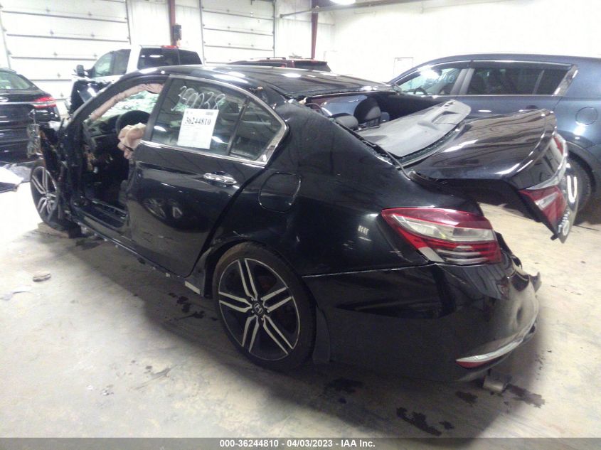2016 HONDA ACCORD SEDAN SPORT - 1HGCR2F56GA082811