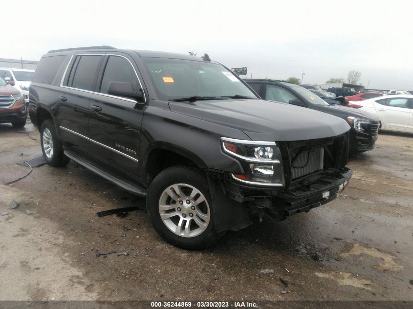 2015 CHEVROLET SUBURBAN LT - 1GNSCJKC9FR656979