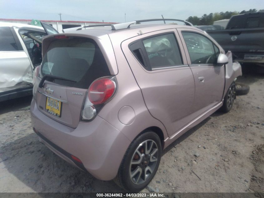 2013 CHEVROLET SPARK LT - KL8CF6S98DC574322