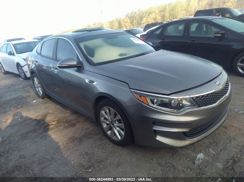 2016 KIA OPTIMA EX - 5XXGU4L39GG012611