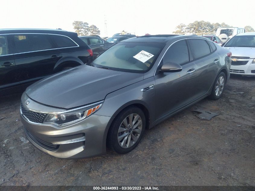 2016 KIA OPTIMA EX - 5XXGU4L39GG012611