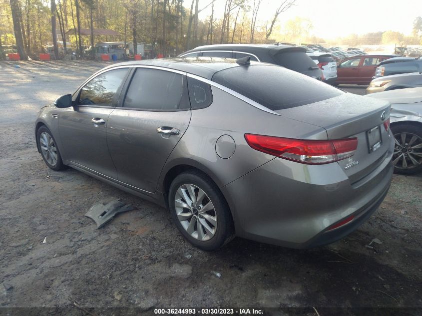 2016 KIA OPTIMA EX - 5XXGU4L39GG012611