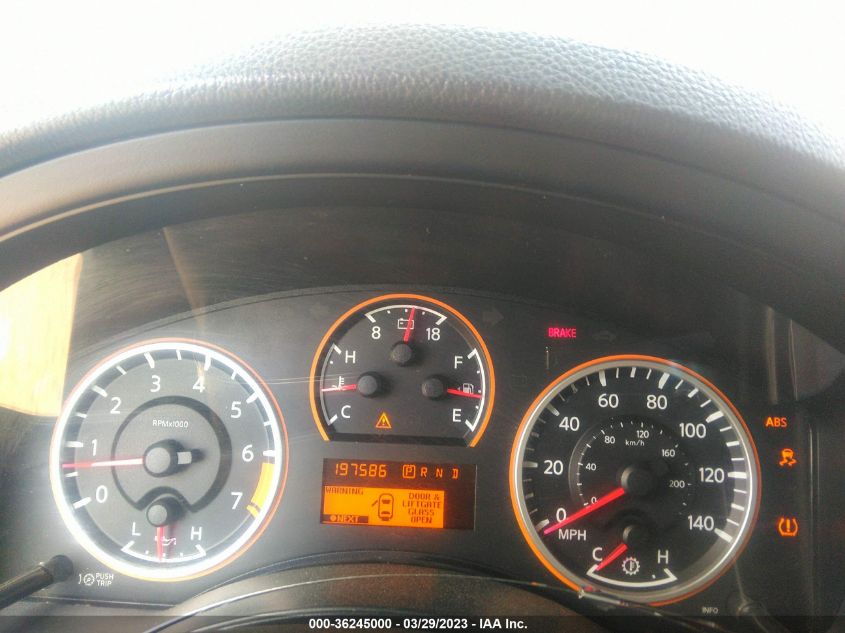 2013 NISSAN ARMADA SV - 5N1BA0ND6DN600589