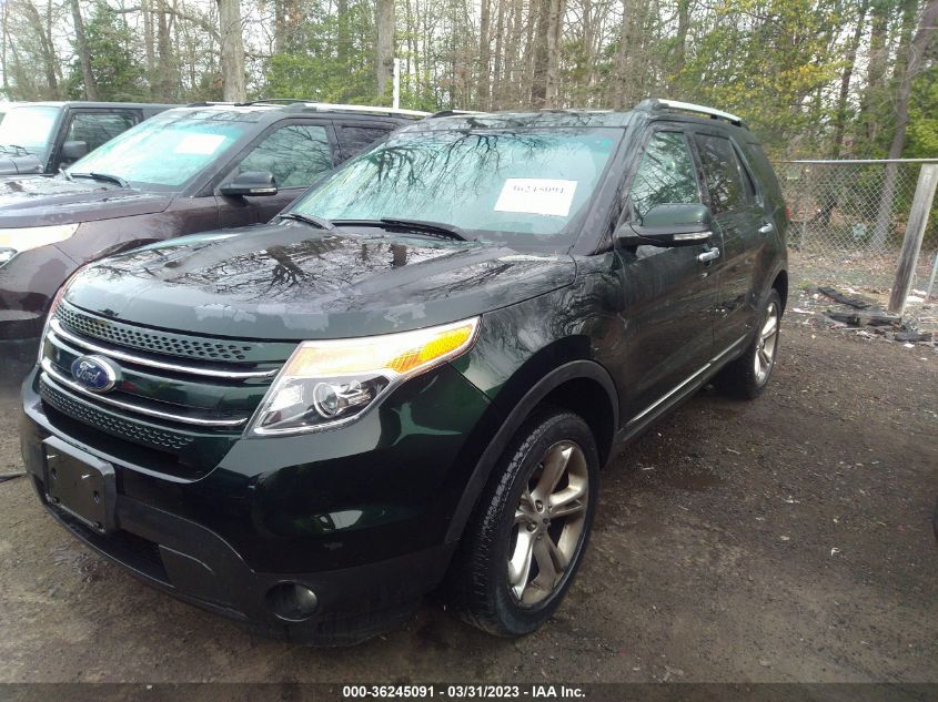 2013 FORD EXPLORER LIMITED - 1FM5K8F84DGC71843